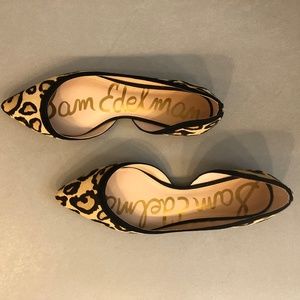 COPY - Sam Edelman Nude Leopard print flats
